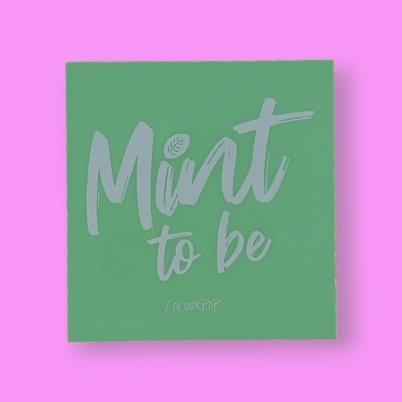 Colourpop Mint To Be Eyeshadow Palette - Picture 1 of 3